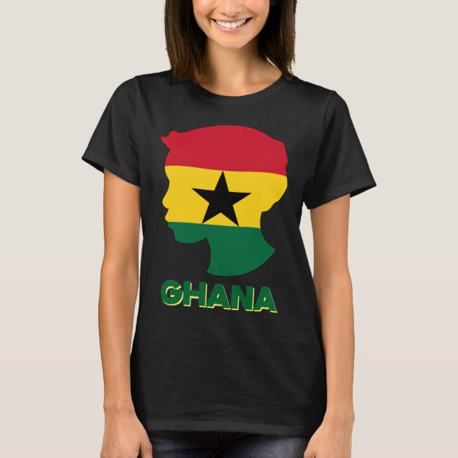 Ghana Ghanaian West Africa Proud Prince Boy Melani T-Shirt (Front)