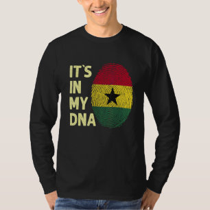 Ghana In My Dna Ghanaian Flag Team Ghana 1 T-Shirt