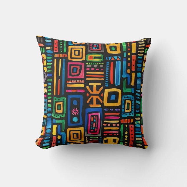 Ghana Kente Cushion (Front)