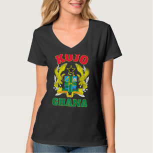 Ghana Kojo Monday Born Ashanti Kwa Language T-Shirt