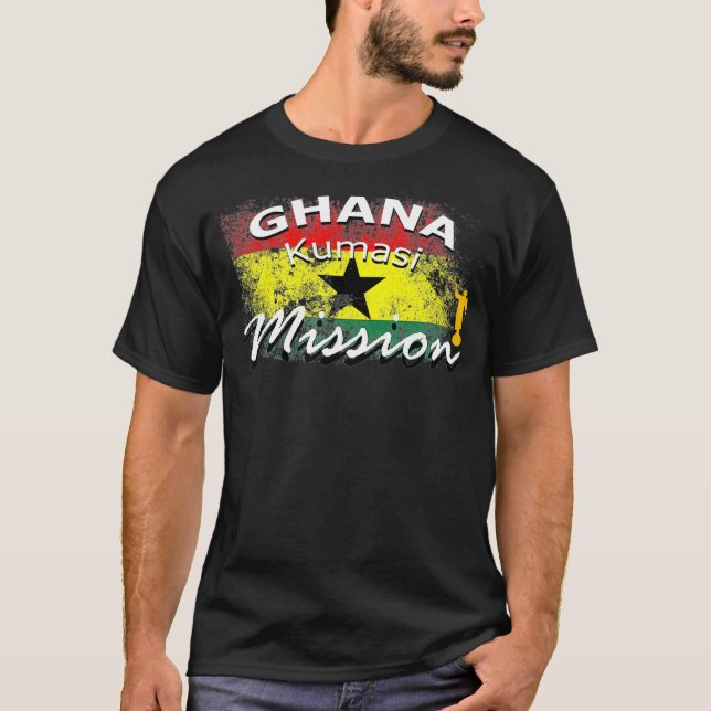 Ghana Kumasi Mormon LDS Mission Missionary Gift T-Shirt (Front)