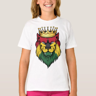 Ghana  Lion King Flag T-Shirt