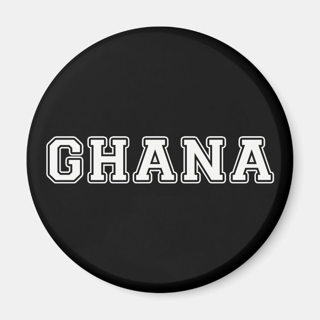 Ghana Magnet (Front)