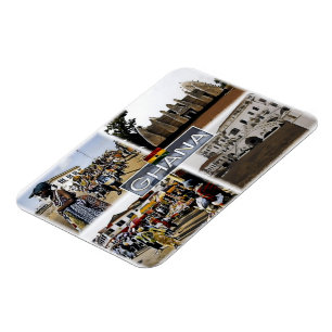 Ghana - Mosaic - Magnet