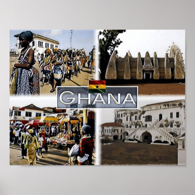 Ghana - Mosaic - Poster (Front)