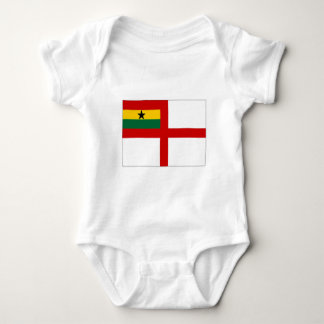 Ghana Naval Ensign Baby Bodysuit