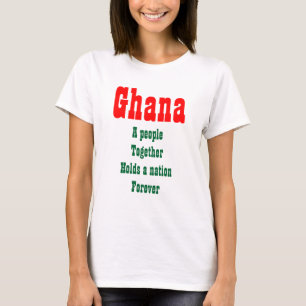 Ghana people forever t-shirts