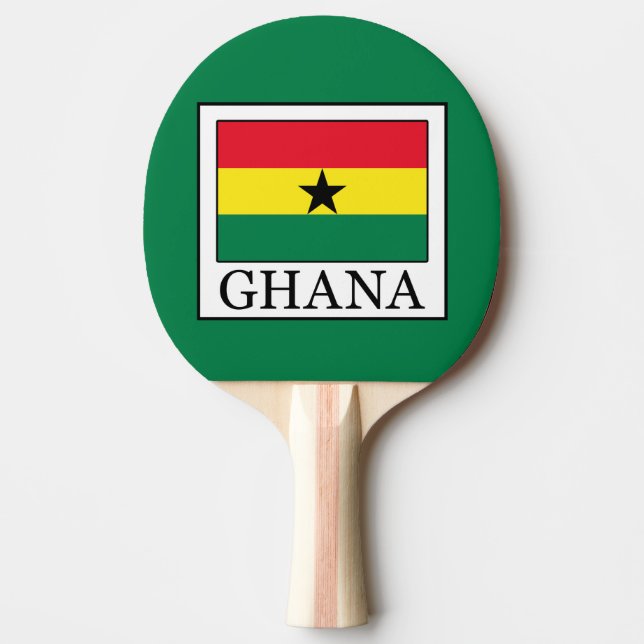 Ghana Ping Pong Paddle (Front)