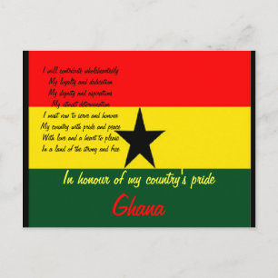 Ghana pride postcards
