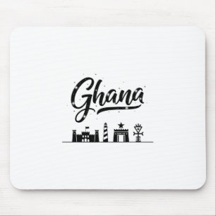 Ghana Skyline Travel Vacation Outfits  Mouse Mat