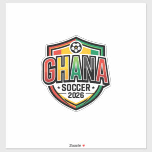 Ghana Soccer 2026 Soccer Bold Country Typography R