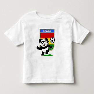 Ghana Soccer Panda Toddler T-Shirt