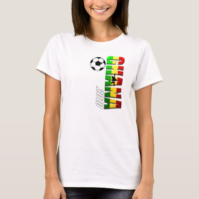 Ghana Soccer T-Shirt (Front)