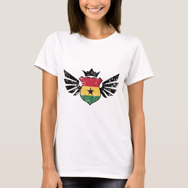 Ghana Soccer T-Shirt (Front)