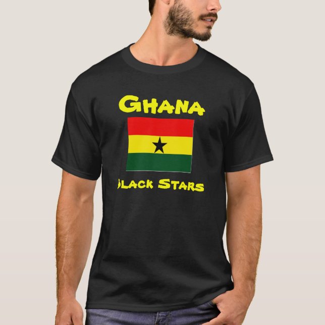 Ghana soccer T-shirts (Front)