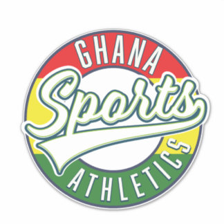 Ghana Sports Athletics retro logo