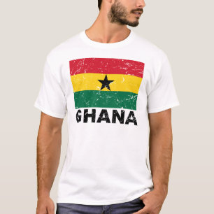 Ghana Vintage Flag T-Shirt