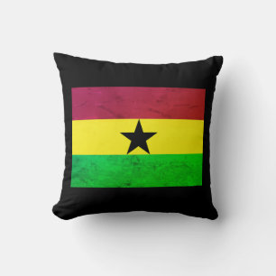 Ghana (West Africa) Flag Cushion