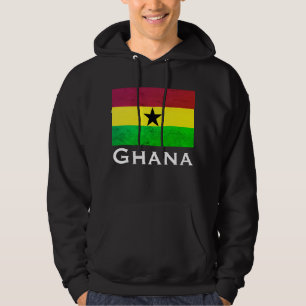 Ghana (West Africa) Flag Hoodie