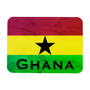 Ghana (West Africa) Flag Magnet