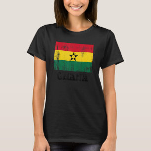 Ghanaian Ghana Flag Pride Ghanaian Flag T-Shirt