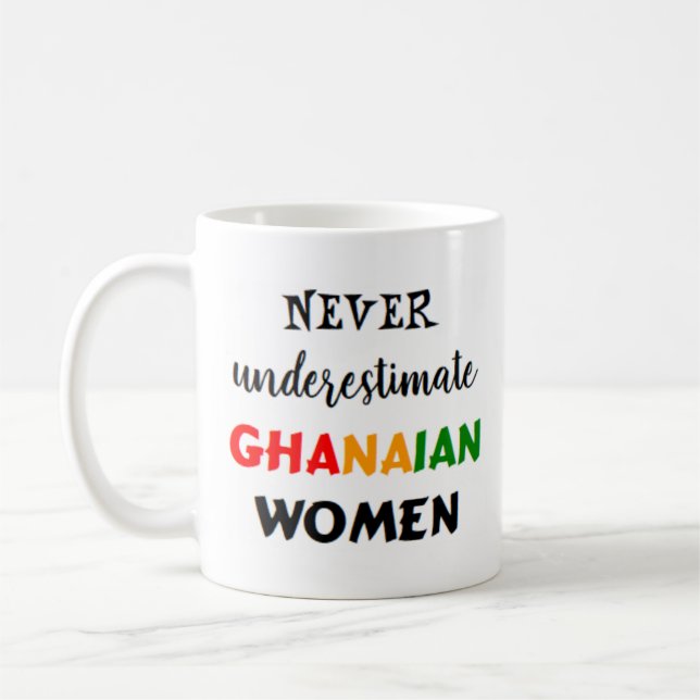ghanaian women coffee mug (Left)