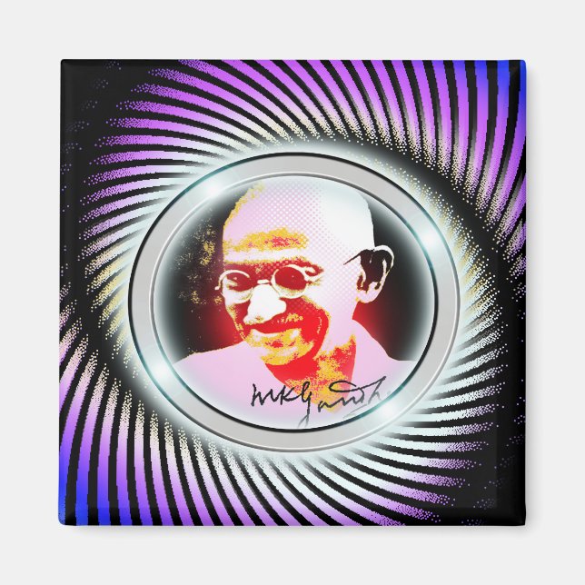 ghandi magnet (Front)