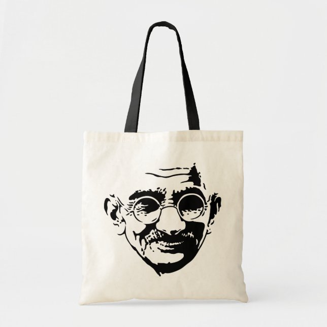 Ghandi Tote Bag (Front)