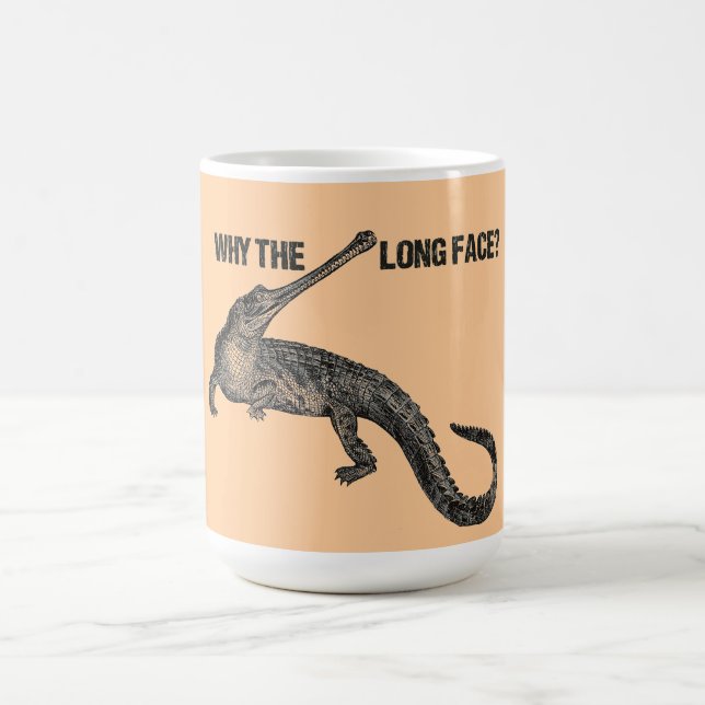 Gharial Humour Coffee Mug (Center)