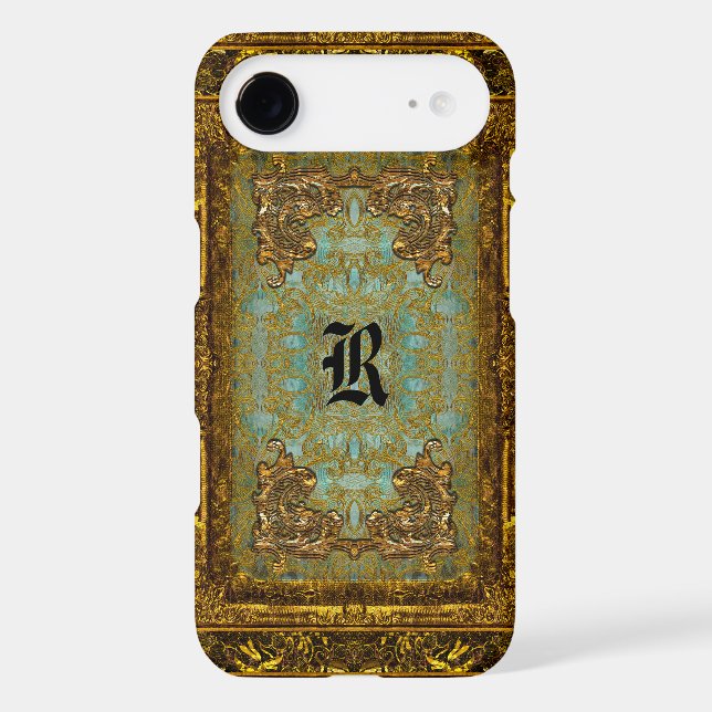 Ghastline Baroque Monogram Case-Mate iPhone Case (Back)