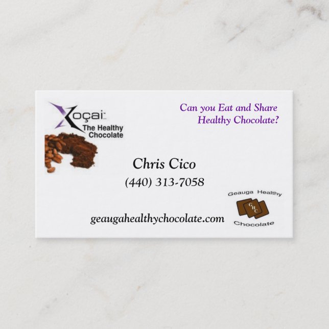GHC Biz Card 2/ 22 Reasons Back (Front)
