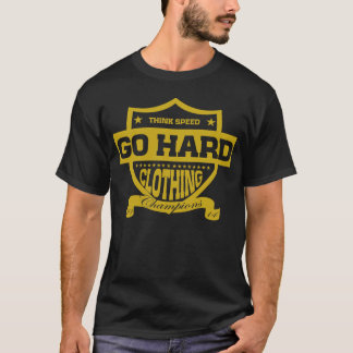 GHC THINK SPEED (BLACK/ GOLD) T-Shirt