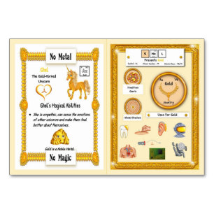 Ghel - Gold Horn Unicorn Trading Card