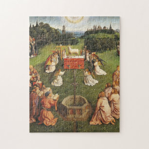 Ghent Altarpiece By Van Eyck Brothers Jigsaw Puzzle