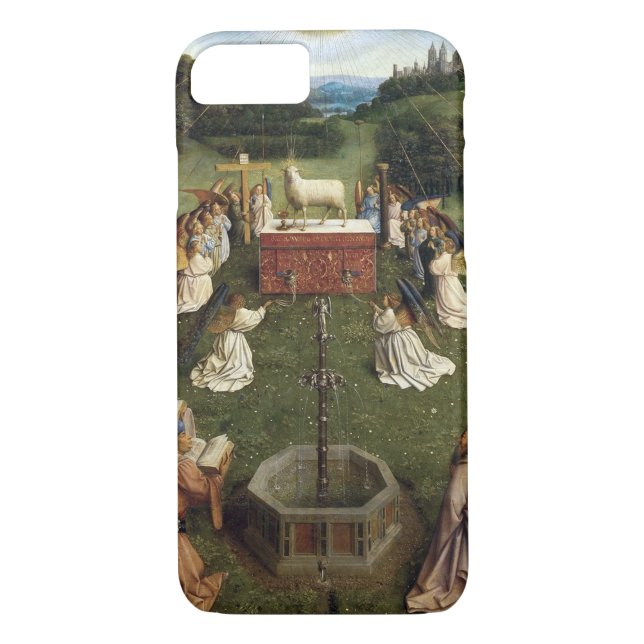 Ghent Altarpiece(detail), Van Eyck Brothers Case-Mate iPhone Case (Back)