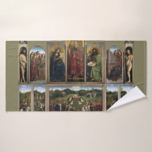 Ghent Altarpiece, Van Eyck Brothers Bath Towel