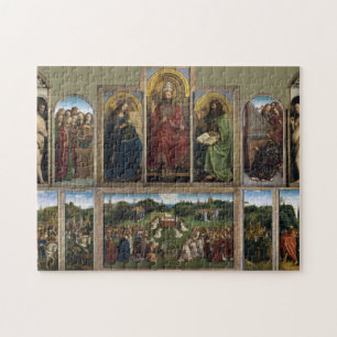 Ghent Altarpiece, Van Eyck Brothers Jigsaw Puzzle