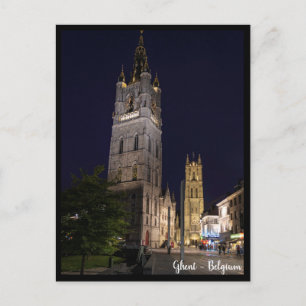 Ghent, Belgium. Gent, Bélgica Postcard