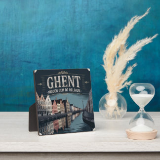 Ghent – Hidden Gem of Belgium Plaque