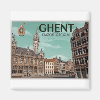 Ghent - Korenmarkt Magnet