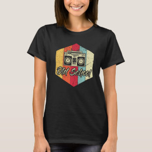 Ghetto Blaster 80's 90's Party Hip Hip Rap R&b Ret T-Shirt