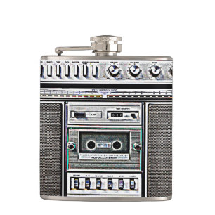 GHETTO BLASTER HIP FLASK