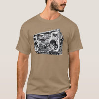Ghetto Blaster Hip Hop 80s 90s Street Gangster Rap