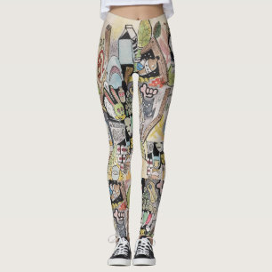 Ghetto Blaster Leggings