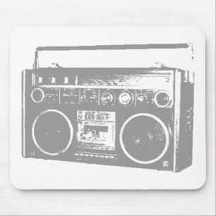 Ghetto Blaster Mouse Mat