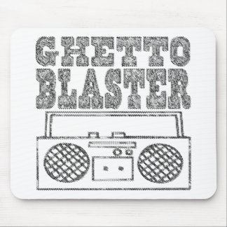 Ghetto Blaster-Mousepad Mouse Mat