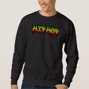 Ghetto Blaster Radio Hip Hop Dance Melanin Rap Rad Sweatshirt