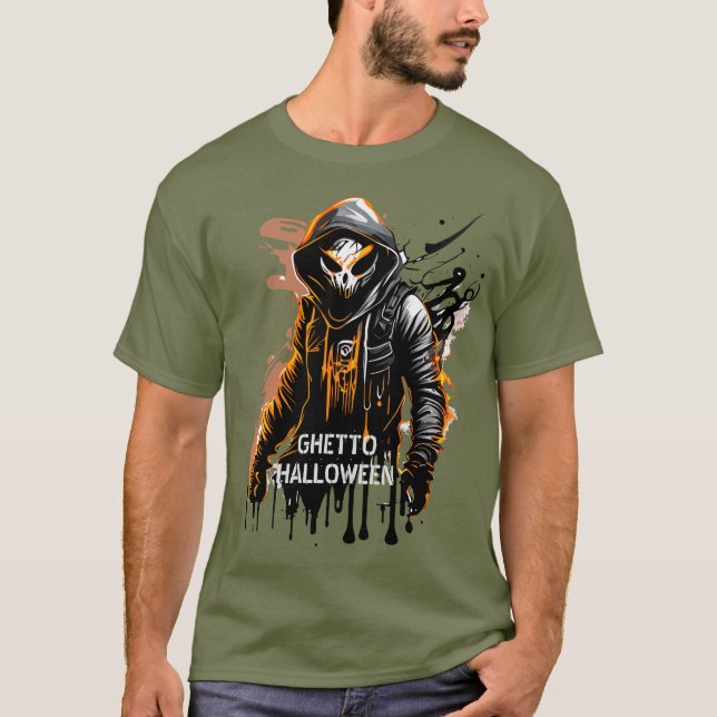Ghetto Halloween T-Shirt (Front)
