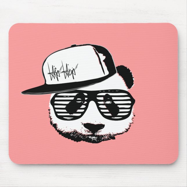 Ghetto panda mouse mat (Front)