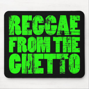 Ghetto Reggae - Mouse Pad (Green)